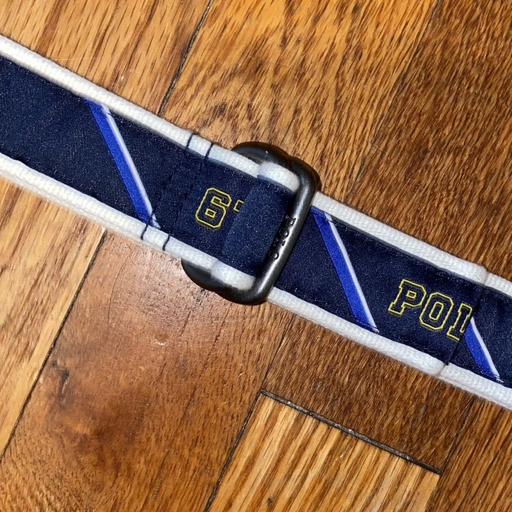 Worn ONCE! Polo by Ralph Lauren Boys Adjustable Belt, Size 14.